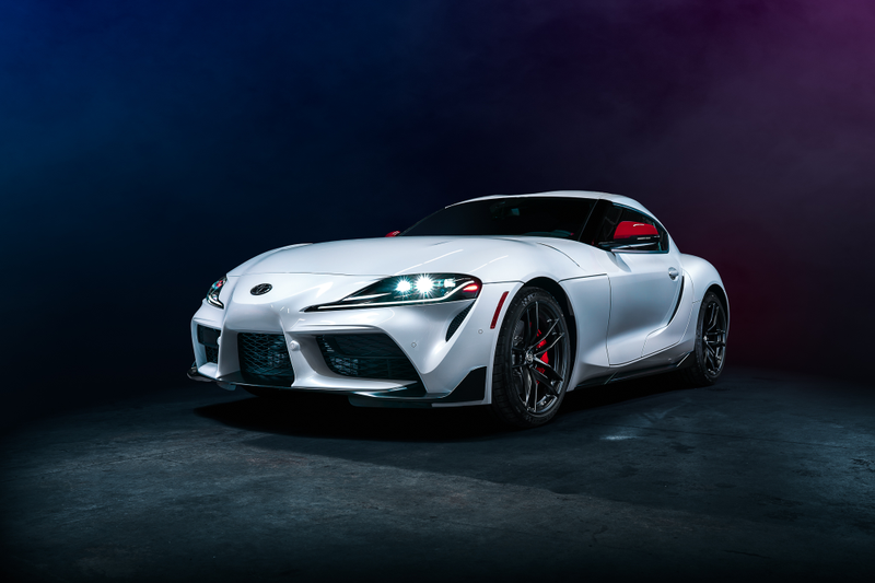 Illustration for article titled Your Brooding 2020 Toyota Supra Wallpaper Is Here